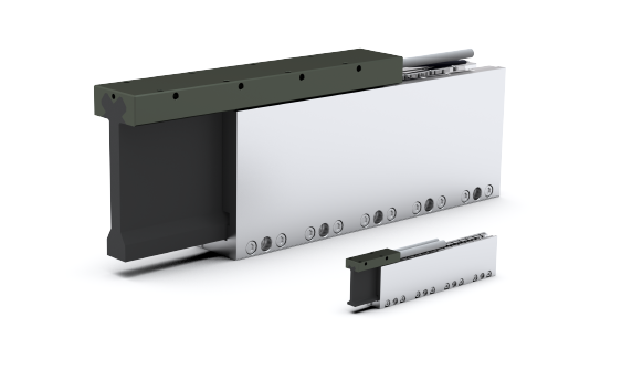 Ironless linear motors