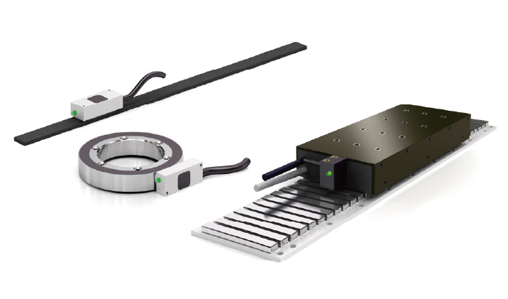 Linear magnetic encoder